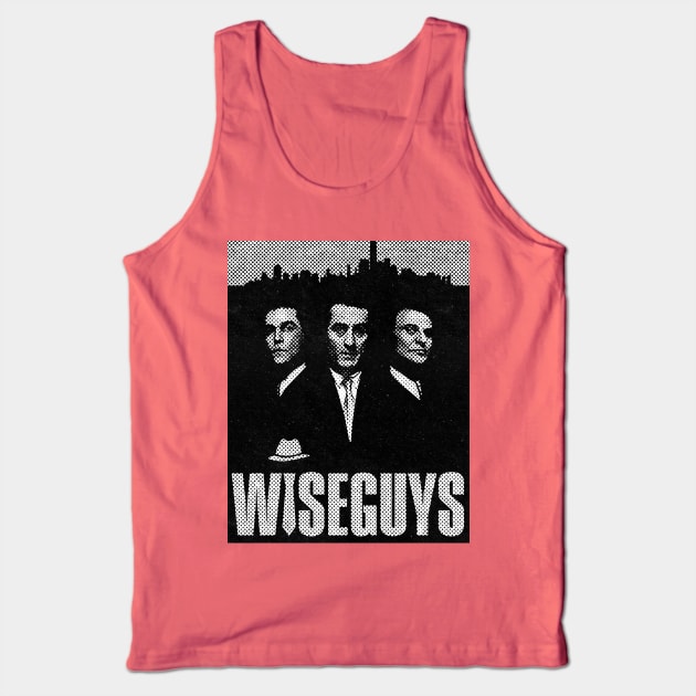 Wiseguys Halftone Tank Top by Resdis Materials
